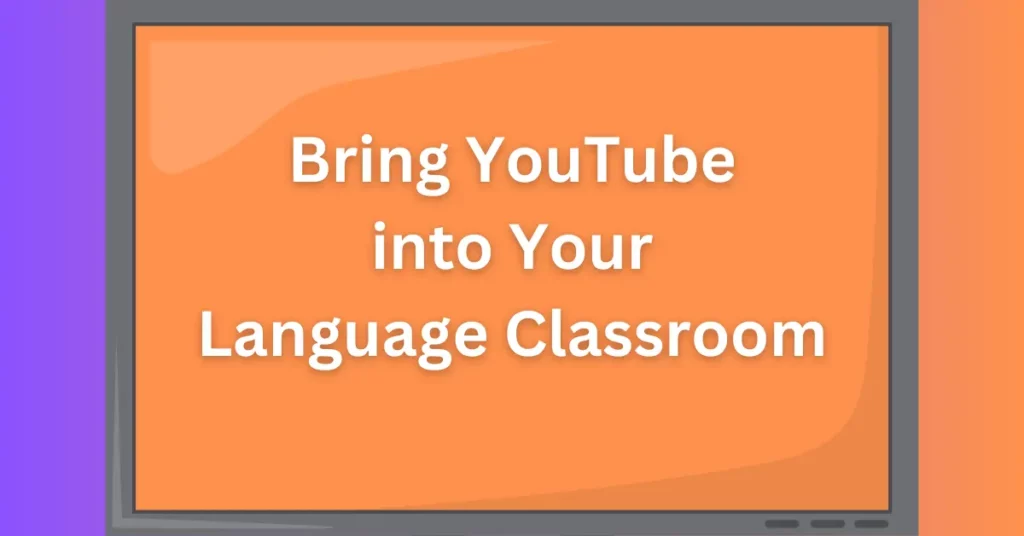 Bring Youtube into Your Language Classroom with Cathoven's Video Analyser.