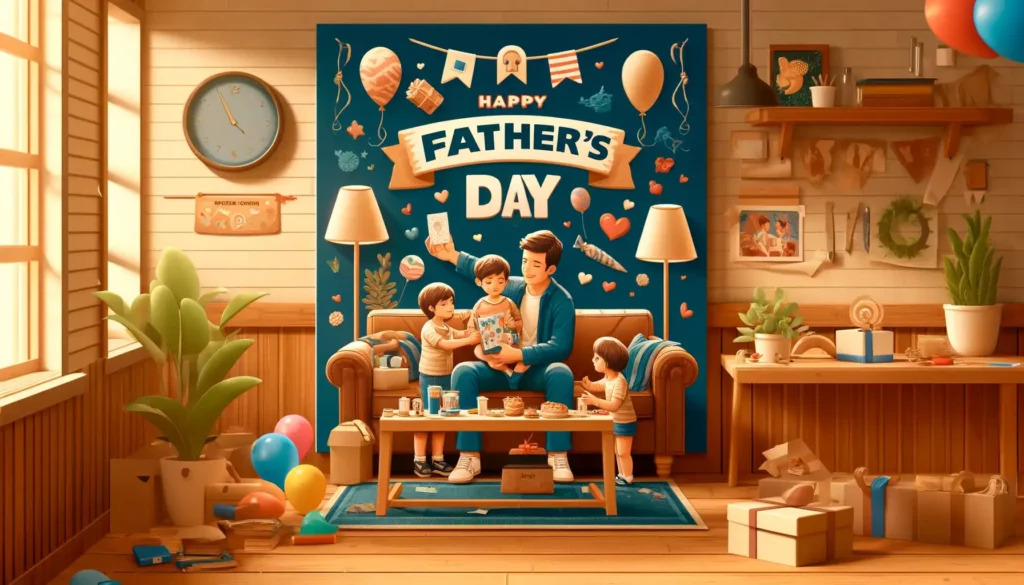 A1, A2 Level English Reading Lesson About Father's Day