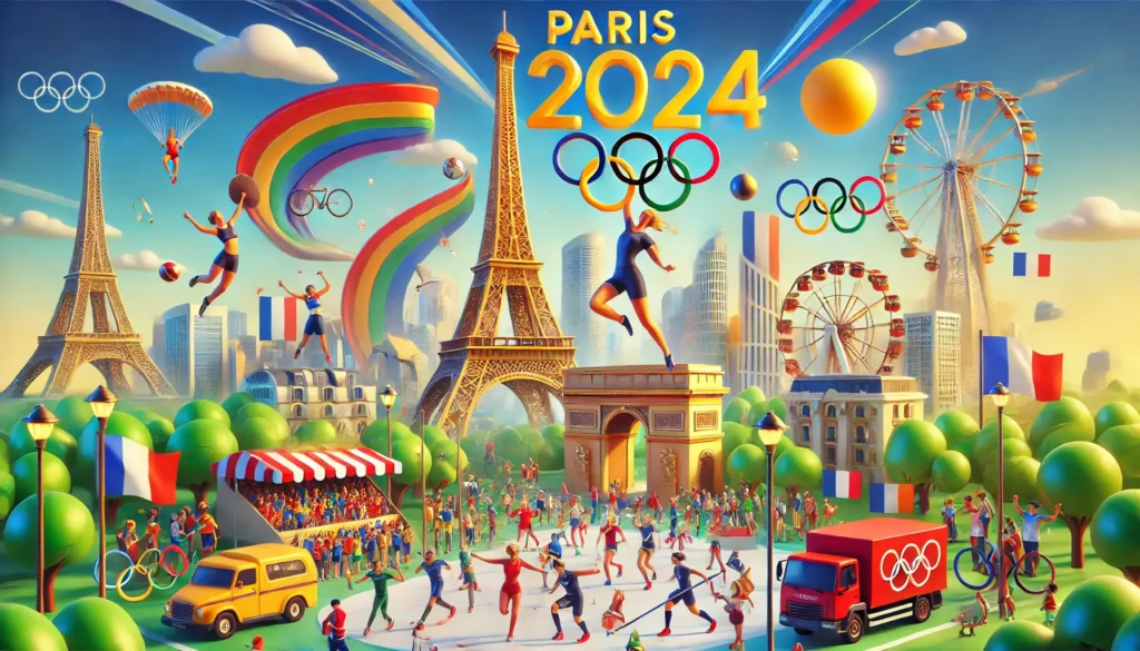 B1 Level Free English Reading Comprehension Worksheet About Paris 2024 Olympics