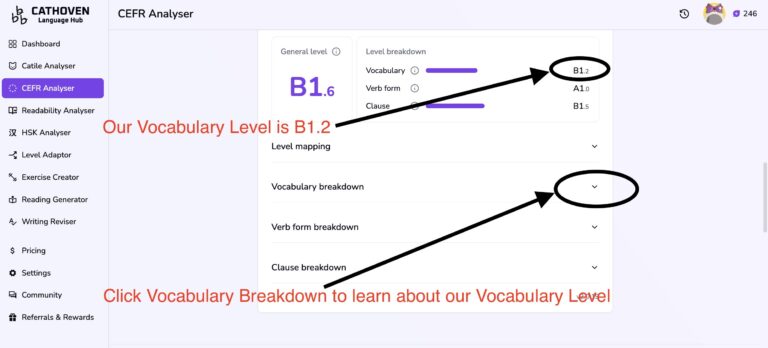 IELTS Writing Test Vocabulary Level