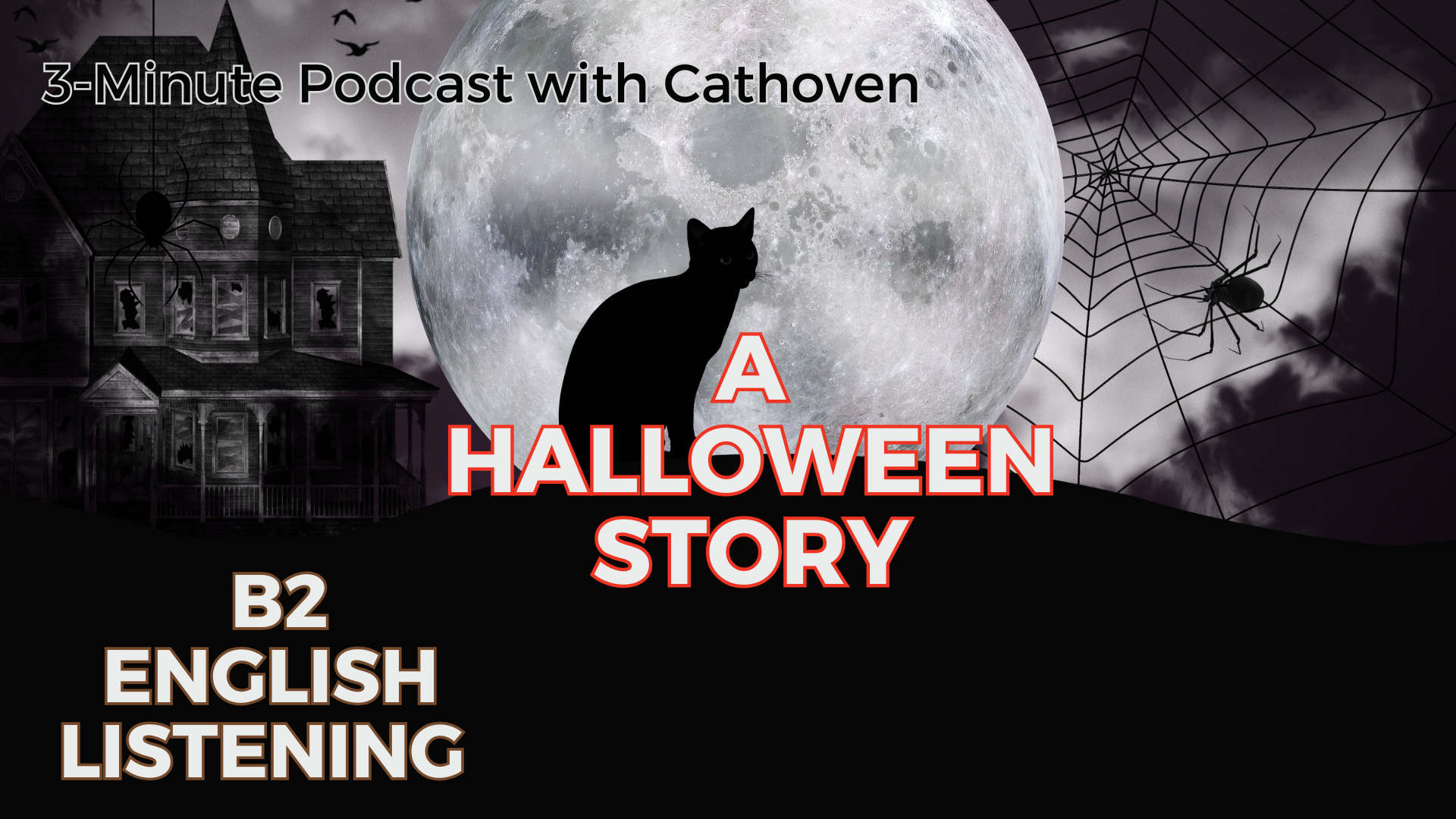 English Podcast - A Halloween Story - ESL Activities - Multiple Choice Questions, True false