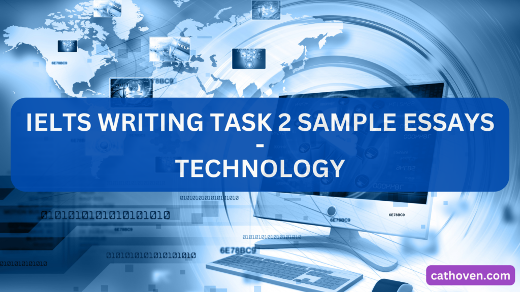 ielts writing task 2 sample questions and answers about technology, ai